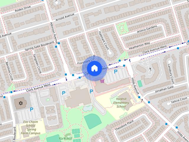 7411 & 7433 Yonge St. and 20 & 30 Clarke Ave — 1 Bedroom