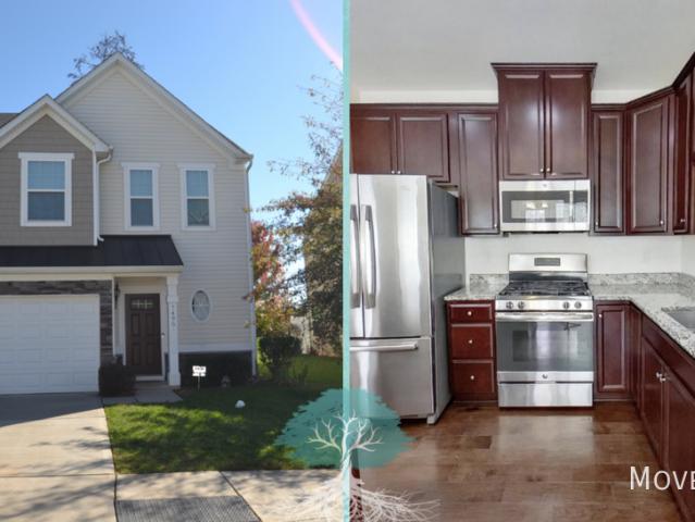 7495 Red Mulberry Way Charlotte NC 28273 End Unit Townhome With Prime Features
