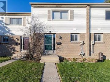 London, Ontario - Patio, Fireplace