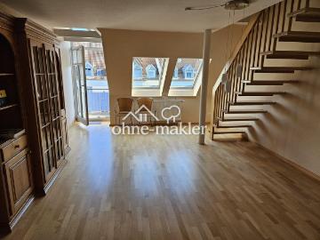 74 m² Dachgeschosswohnung in ruhiger Wohnlage