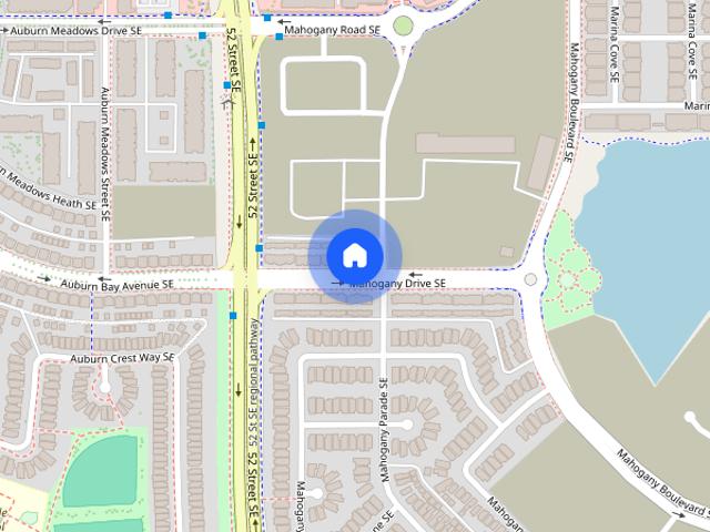 74 Mahogany Dr SE town house — 74 Mahogany Dr SE, Calgary AB 2 Bedroom 2 Bedroom