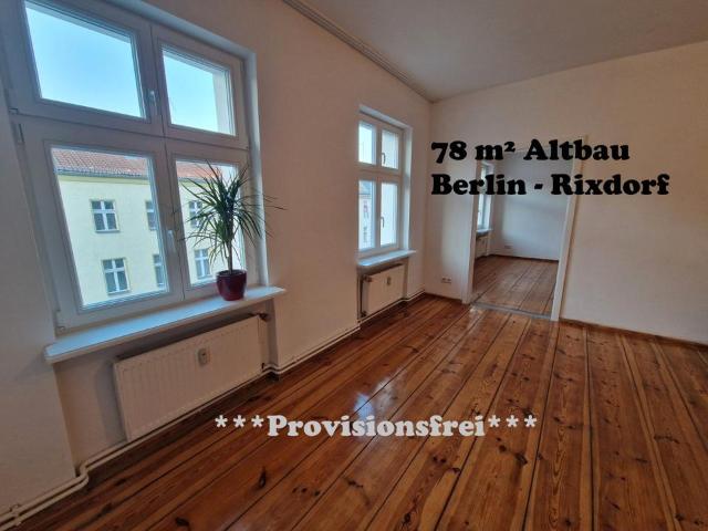 78 m² Altbau Berlin Neukölln *Provisionsfrei