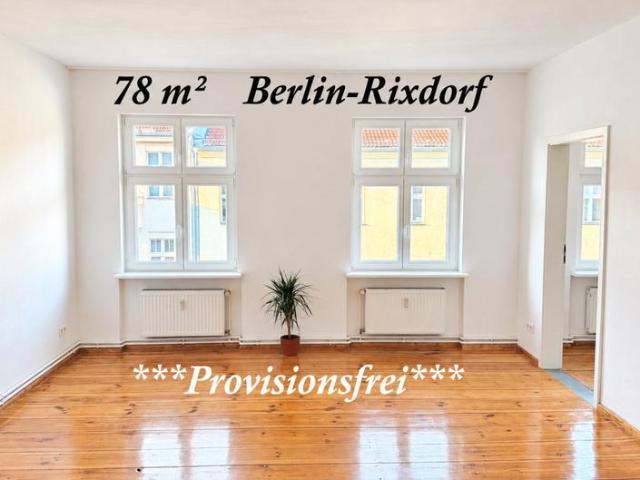 78 m² sanierter Altbau, sofort bezugsfrei, provisionsfrei