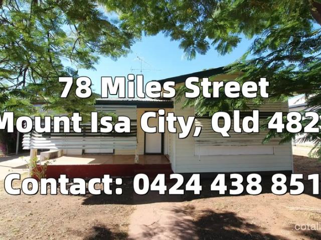 78 Miles Street, Mount Isa City, Qld 4825