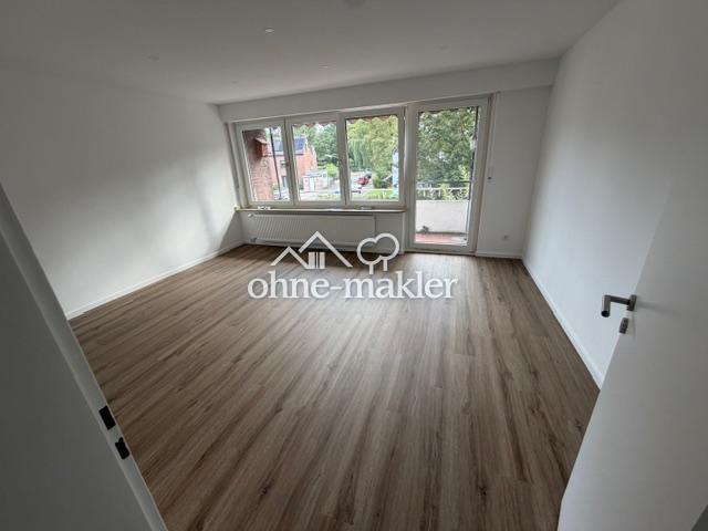 78 qm, herrliche und lichtdurchflutete 3 ZKB mit Balkon im 1.OG, Emsnähe