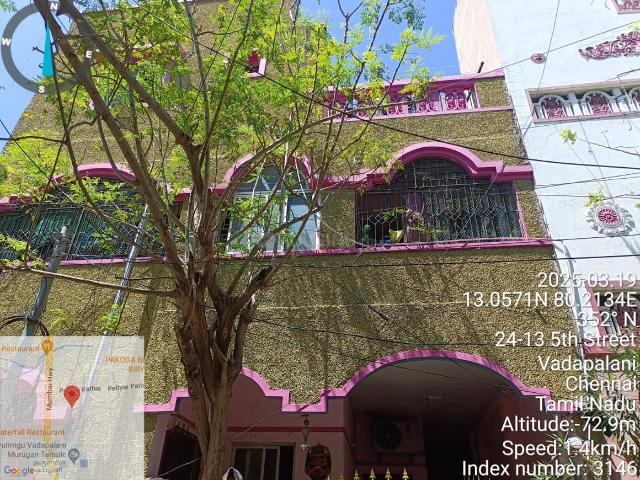 7 BHK Independent House in Vadapalani for resale Chennai. The reference number is 20105174