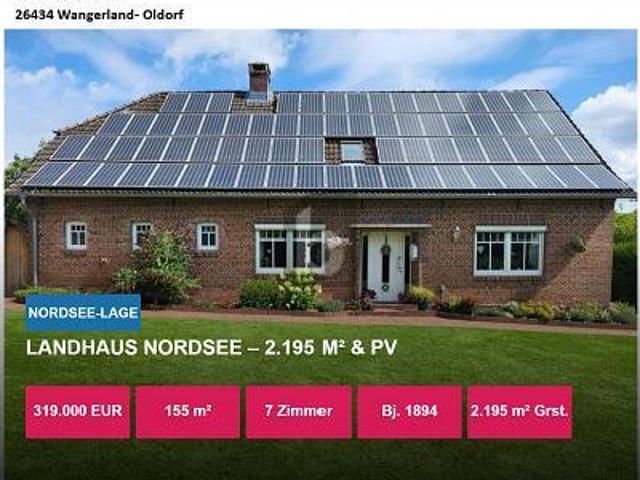 7 Schlafzimmer Haus Wangerland Wangerland 105447389