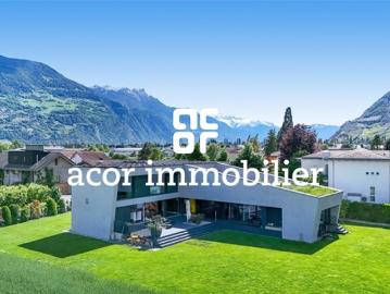 Außergewöhnliche zeitgenössische Villa in Vétroz!
