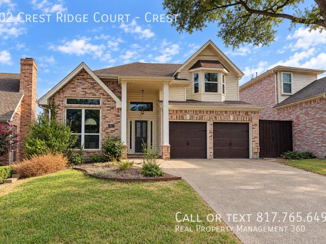 802 Crest Ridge Court, 4 beds, 3 full baths