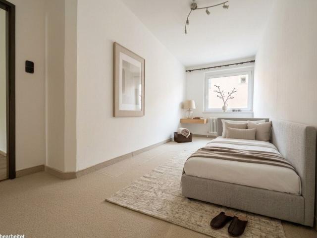 80,40 m² zum Leben. 3 Zimmer. 2 Balkone