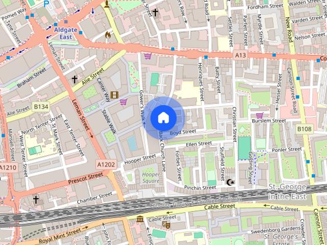 80 Back Church Lane, Twyne House Apartments, London