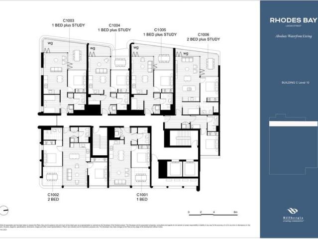 80 sqm One Bedroom + Windowed Study | Permanent Park & Water Views