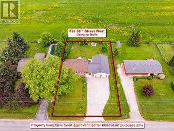 829 30Th Street W, Georgian Bluffs, ON, N4K 6V5 house for sale | Listing ID X13432 | Royal LePage