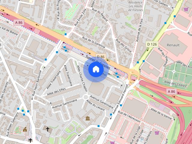 82 m2 /Modern/Parking/Metro 14/RER