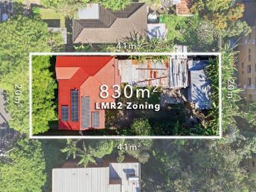 830m2 LMR2 DEVELOPMENT OPPORTUNITY TWO LOTS, ONE TITLE