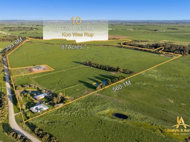 87.5 ACRES OF PRODUCTIVE COUNTRY | PERIOD HOME | RENTAL INCOME | 3KM TO KOO WEE RUP!