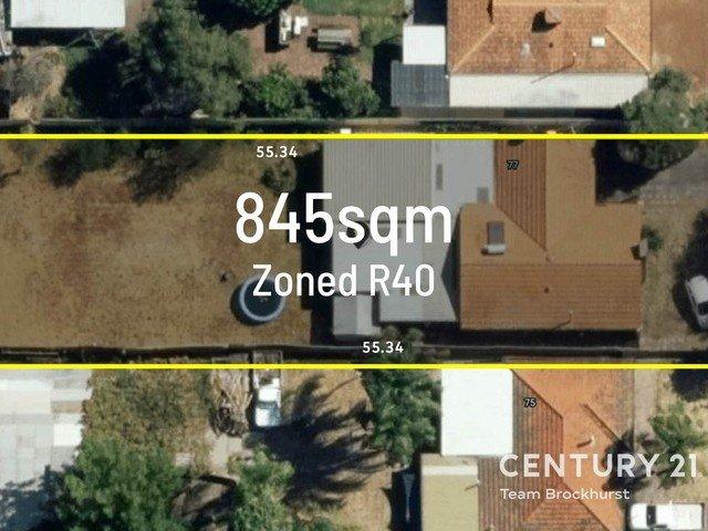 845m² WITH R40 POTENTIAL