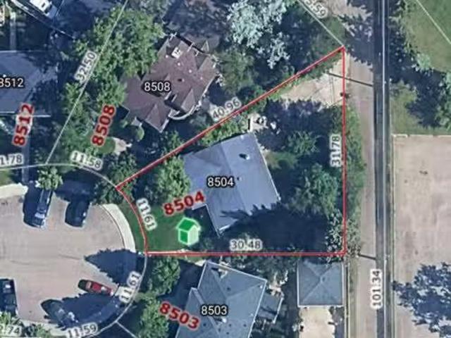 8504 85 Avenue Nw, Edmonton, AB, T6C 1G6 vacant land for sal.