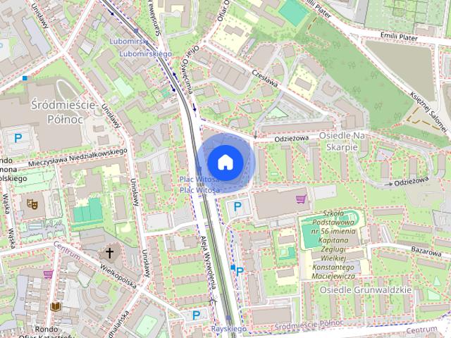 86m w Hanza Tower, 21 pietro
