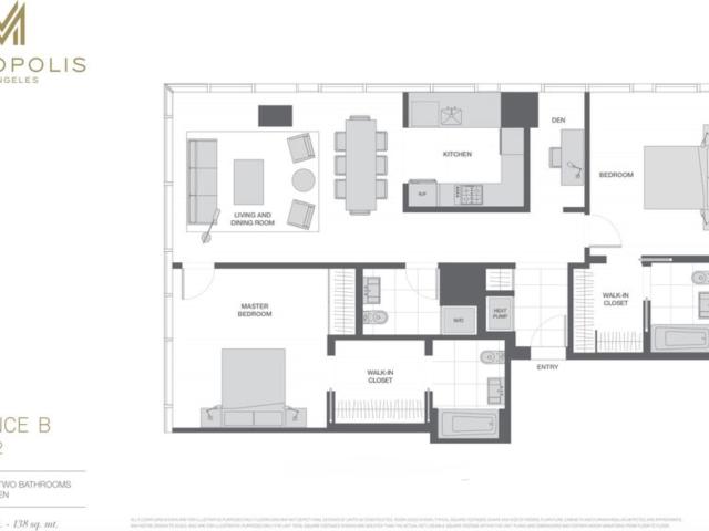 889 Francisco St, Unit 1206, Los Angeles, CA 90017 | MLS #26757