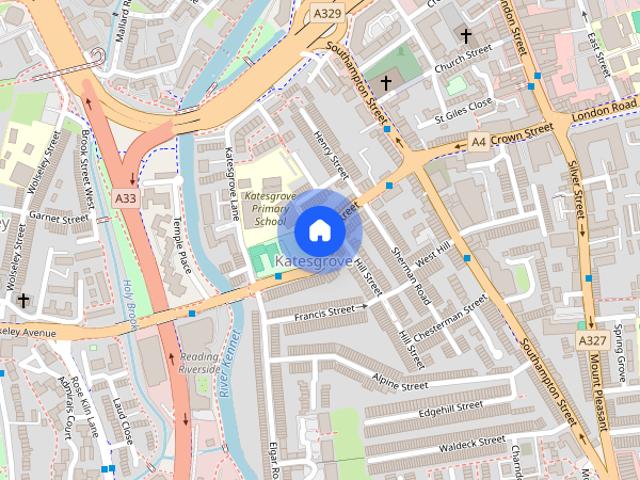 8 bedroom end of terrace house to rent