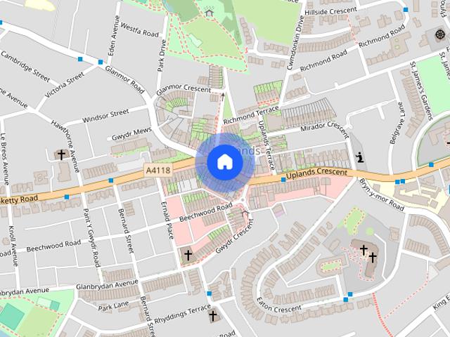 8 bedroom terraced house to rent