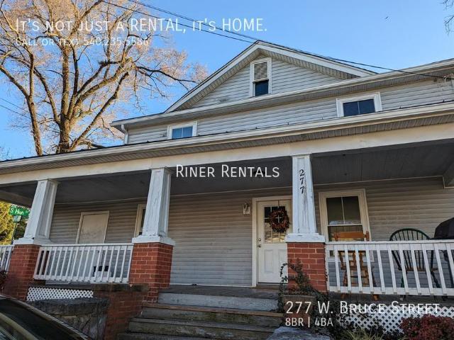 8 BR, 4 BA Apartment 277 W. Bruce Street, Harrisonburg, VA 22801