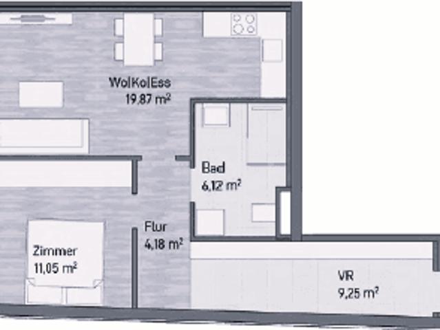 8,5 % Baustartaktion! 2 Zimmer Eigentumswohnung 50,47m² Grazer Stadtlage