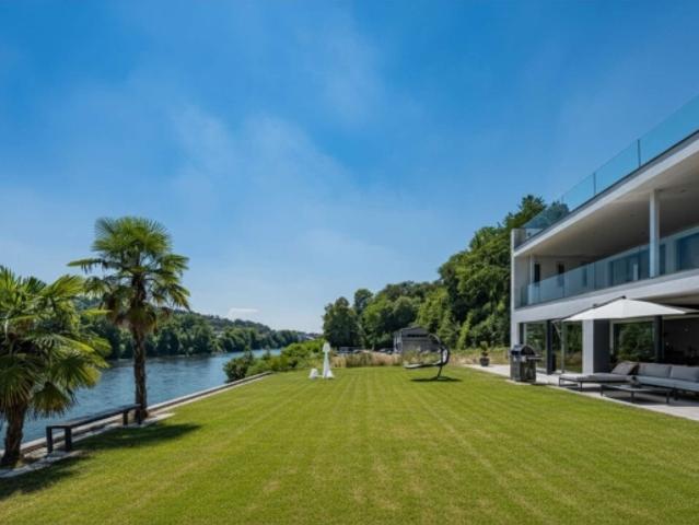 Einzigartige Villa direkt an der Aare Exklusives Wohnen an idyllischer Lage