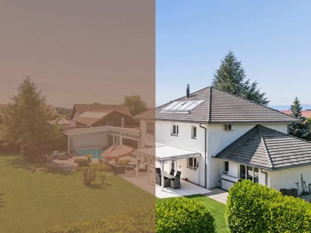 8.5 Zimmer Einfamilienhaus mit Wintergarten, Pool und vielseitigem Raumangebot