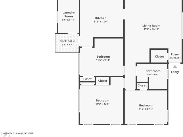 912 Dixie Trail, Raleigh, NC 27607 | MLS #10098