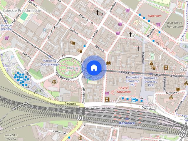 91m2 M5 dla 4 6 osób 3 Maja k. Galerii komfort