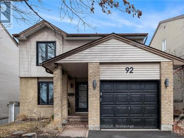 92 Gillespie Crescent, Ottawa, ON, K1V 0J2 house for sale | Listing ID X13664 | Royal LePage