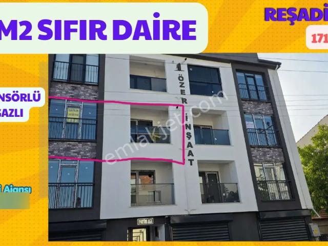 92 M2, 2+1, 2 Kat, Asansörlü Sıfır Daire. Keşif Arazi Ajansı. Balıkesir Gönen Reşadiye Mahallesi