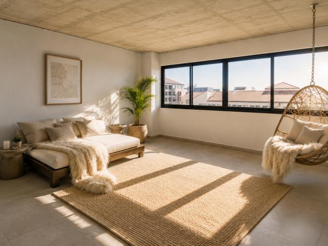 95 sqm one bed ENSUITE unfurnished