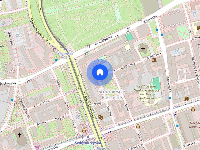 95m2, 2 sypianie, Orla Residence, Plac Bankowy