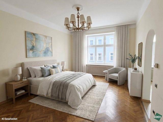 96 m² Altbauwohnung im 1. Stock mit Lift zum Sanieren ruhige Wohnlage im 10. Bezirk