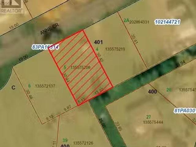 9 Anne Crescent, Candle Lake, SK, S0J 3E0 vacant land for sa.