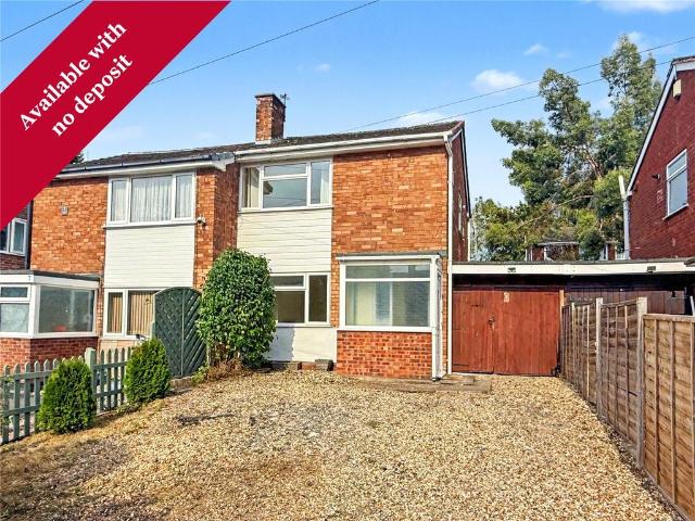 9 Chartwell Road, Arleston. 3 bed semi detached house to rent £950 pcm £219 pw