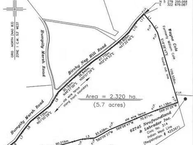 000 Humpity Marsh Road, Torbay, NL, A1K 1G3 vacant land for.