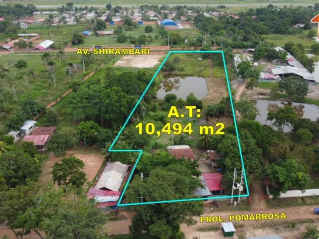 00410 VENTA TERRENO URBANO YARINACOCHA 10,494 m2