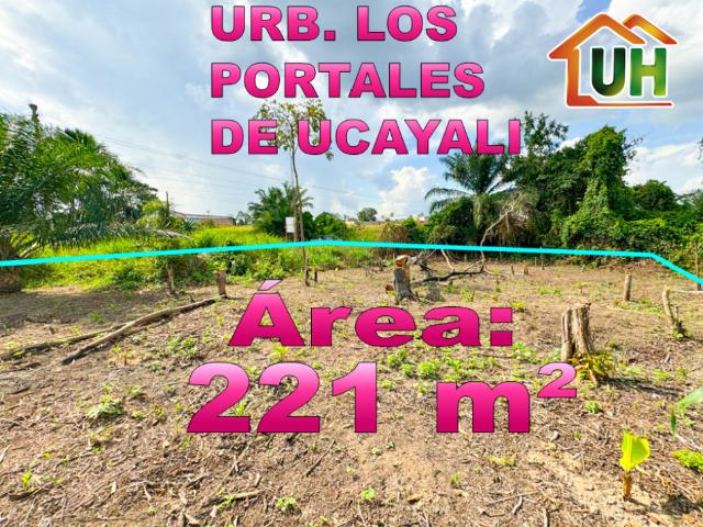 00666 REMATO TERRENO URBANO URB. LOS PORTALES DE UCAYALI A T 221 M2