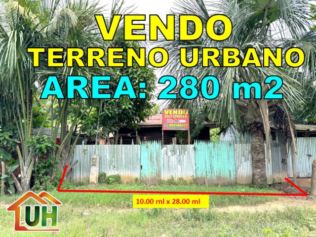 00702 VENDO TERRENO URBANO EN PUCALLPA A.T 280 M2