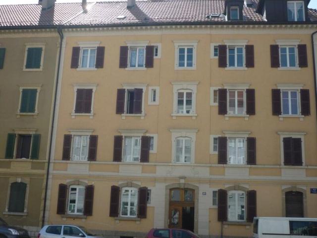 00897 Appartement de 3 pièces au Rez de chaussée Parc 81 La Chaux de Fonds