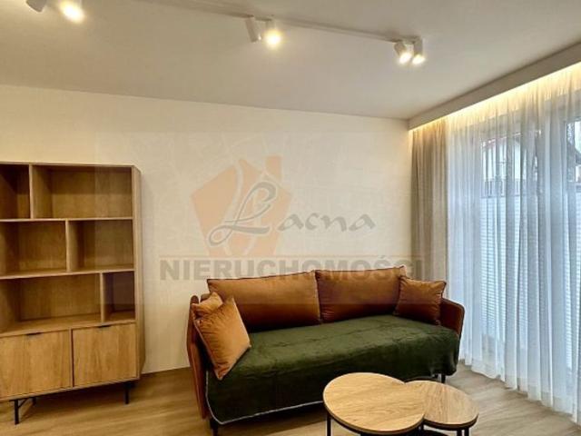 026 MW N. Sącz os. Podwale, nowoczesne mieszkanie na wynajem, 55,29 m2 z piwnicą, wysoki parter, 2 pokoje, balkon, komórka lokatorska, miejsce postojowe. Cena: 2500 zł