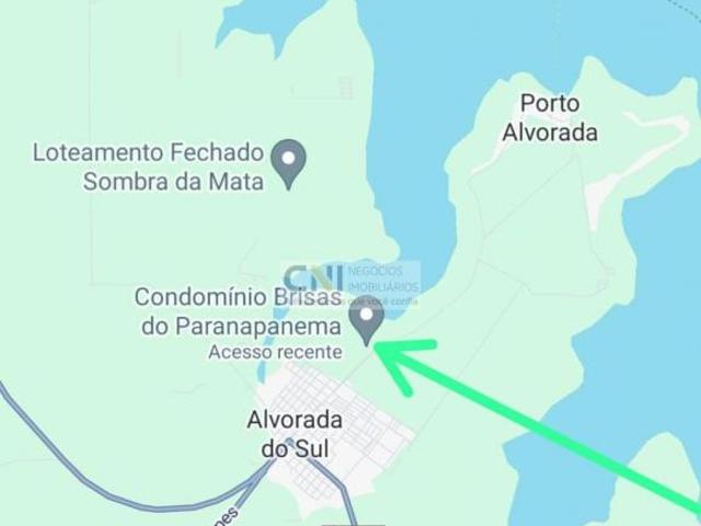 02 TERRENOS NO CONDOMÍNIO BRISAS PARANAPANEMA: ALVORADA DO SUL