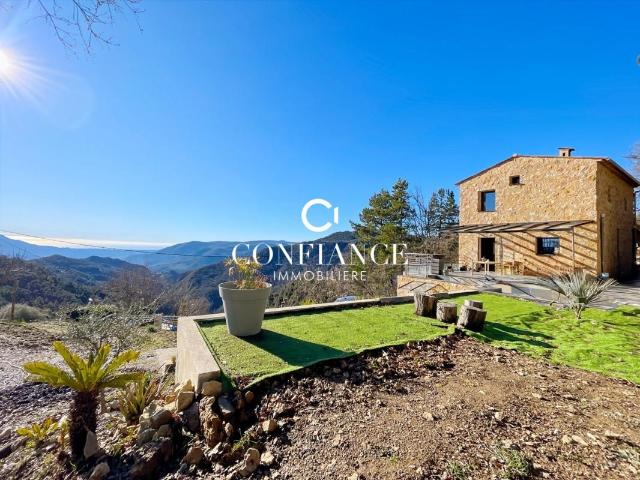 06830 REVEST LES ROCHES MAISON 4 PIECES 120 M² VUE MER PANORAMI