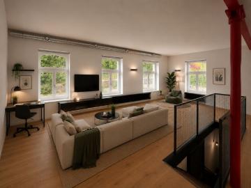 0815? Not with this cool loft apartment!