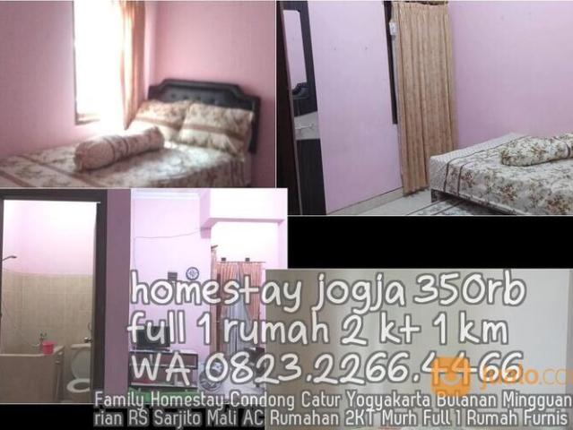0823 2266 4466 Family Homestay Condong Catur Yogyakarta Bulanan Mingguan Harian RS Sarjito Mali AC R