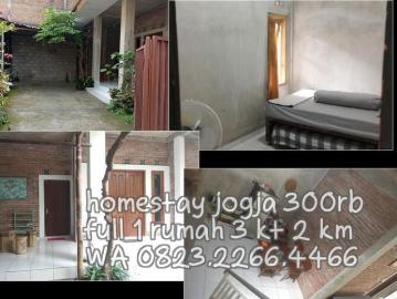 0823 2266 4466 Family Homestay Jakal di Jogja Bulanan Mingguan Harian UII Rombongan Jakal km8 Murah